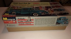 Vintage Monogram 1940 Ford Pick- Up 4 Way Customizing Kit 1/24 Unbuilt Nice!