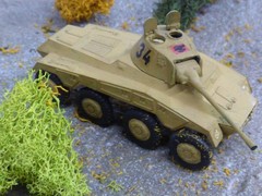 Roco Minitanks WWII German Sd Kfz 234/2 Puma Armored Car Lot #9404B©