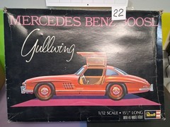 REVELL MERCEDES BENZ 300SL GULLWING MODEL KIT 1:12 *OPEN BOX*