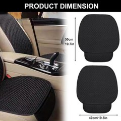 2PCS Car Seat Covers Cushion Pad Breathable Anti Slip Auto Seat Protector Pad