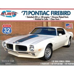 Atlantis – 1971 Pontiac Firebird Route – 1/32 Scale Plastic Kit (M2009)