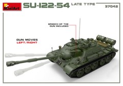 MiniArt 1/35 37042 Soviet SU-122-54 122mm Self-Propelled Gun (Late Type)