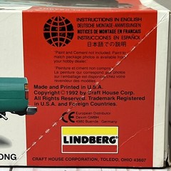 VTG 1992 Lindberg Toyota 4X4 Pickup Truck Model Kit Big 1/20 Scale #72506 [NEW]