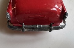 1953 Chevrolet BEL-AIR Convertible Dealer Promo Car Model Bank Target Red
