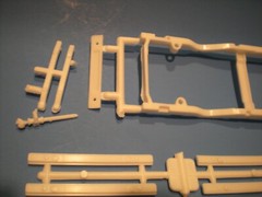 77 1977 Ford E150 Delivery Van Coke 1/25 frame chassis axle rear end truck