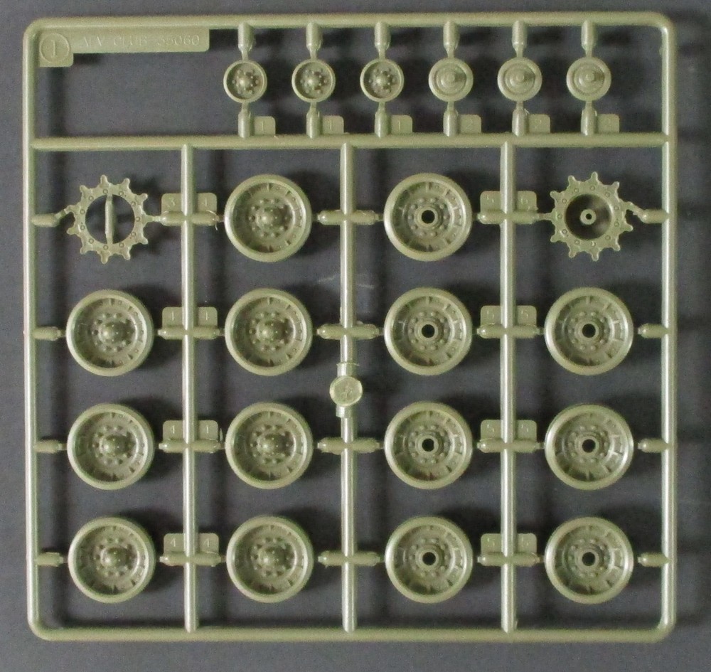 AFV Club 1/35th Scale M60A2 Patton Early – Parts Tree I from Kit No. AF35238
