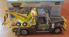 Revell H-1383 Midnite Cowboy Custom Chevy Wrecker Truck Built 70s in Box
