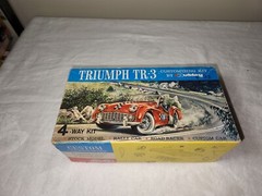 Vintage 1960 Hubley 1/24 Triumph TR-3 Customizing 4-Way Kit Box Only