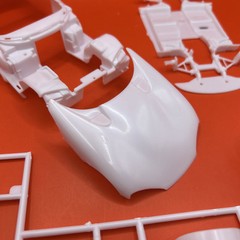 Dodge Viper RT/10 Monogram Body Hood Chassis Bumper Cov Model Parts 1:25 New L2