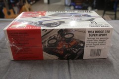 1996 LINDBERG Mode COLOR ME GONE 1964 DODGE 330 SUPER STOCK Kit #72156