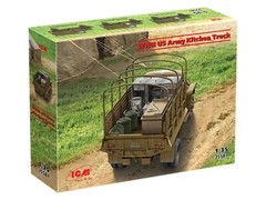 ICM 35587 – WWII US Army Kitchen Truck – 1:35 Scale Plastic Model Kit