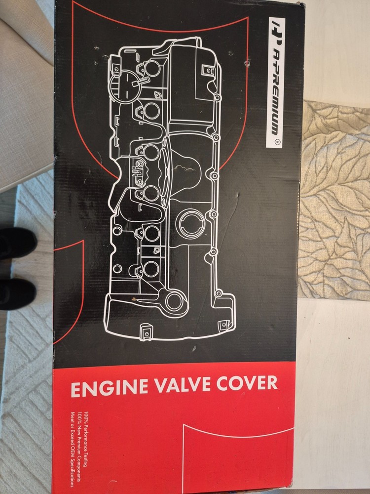 A-Premium Engine Valve Cover Compatible w/ BMW Vehicles – 2.5L, 3.0L incomplete