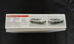 Aoshima 1/24 Toyota AE86 Trueno Initial D Project D Kit w/ Takumi Figure