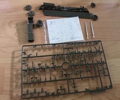 AFV Club #AF35042 Duster Model Kit Parts Only
