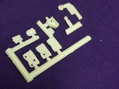 Diamond REO Truck Tractor ROCKER COVERS , CAP, BREATHER for 1:25 AMT Model Kit