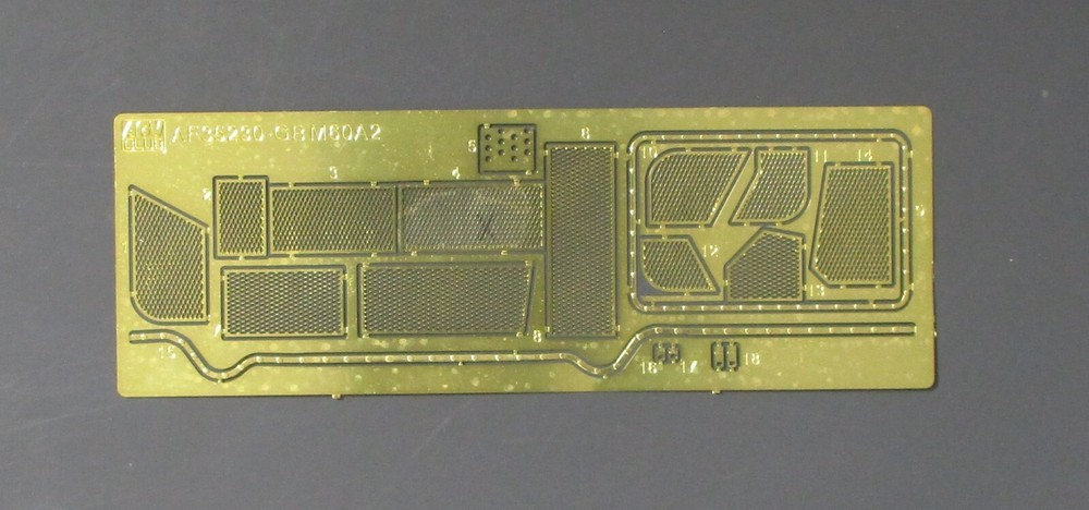 AFV Club 1/35th Scale M60A2 Starship – PE Parts GB from Kit No. AF35230