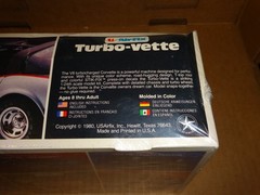 VINTAGE SNAP FIX MODEL KIT CHEVROLET CORVETTE TURBO VETTE NEW SEALED 1980 TX USA
