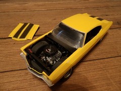 Vintage 1970’s CHEVROLET CHEVELLE SS 454 Car Model Kit – Junkyard Parts!