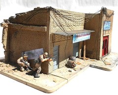 Dioramas Plus DP26 “Shorted Out” Middle East Ruins 1/35 Scale Diorama Base Model