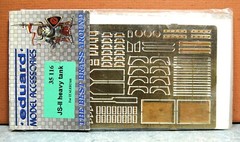 1/35 EDUARD JS-11 HEAVY TANK EXTERIOR DETAILS PHOTO ETCH SET # 35116