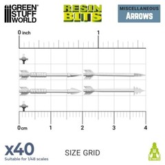 3D printed set – Arrows – Resin Decor Modelling Wargames Battlefield