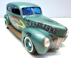 AMT 1:25 1940 Ford Sedan Locomotion Dragster Vintage John Klaver Pro-Built Model
