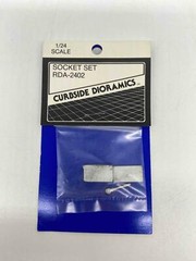 Curbside Dioramic 1/24 Scale Socket Set RDA-2402 NIP White Metal