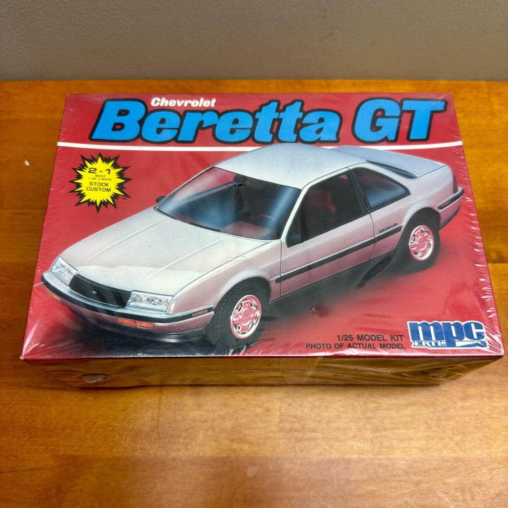 MPC ERTL #6261 CHEVROLET BERETTA GT 1/25 SCALE MODEL KIT SEALED NEW IN BOX