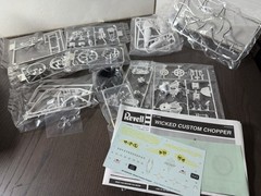 Revell 7322 RM Kustom Wicked Custom Chopper Motorcycle Model KIT 1/12 McM Niob