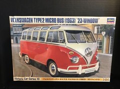 HASEGAWA 21210 VOLKSWAGEN 1963 TYPE 2 MICRO BUS MODEL KIT-NIB-1:24 SCALE