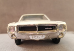 1968 AMC JAVELIN SST Dealer Promo Cream & Green Redlines 1/25 Jo-Han