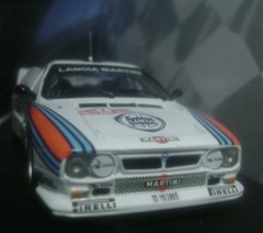 UNUSED WRC LANCIA 037 MONTECARLO 83 1:43 RALLY SCALE MODEL 1:43 BUBBLE DIECAST