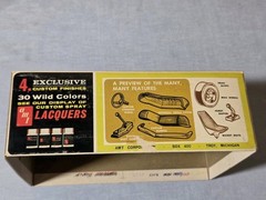 RARE ORG 1/25 AMT ’65 CHEVELLE EL CAMINO PICKUP CUSTOM CAMPER 8735-200 MIB 60s
