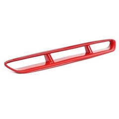 Car Vents Compatible with Chevy Corvette C6 2005-2013, Hood Scoop Body Kit, red
