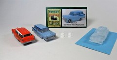 New! SMC-808 1957 Mercury Station Wagon 4 Door HO-1/87th Scale Clear Resin Kit