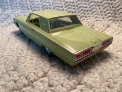 Lot Of 2 Vintage AMT 1/25 Ford Thunderbird Promo Car Models 1962 & 64 Coupes