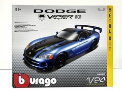 Bburago Dodge Viper SRT10 ACR 1:24 Metal Model Kit #18-25091 Complete