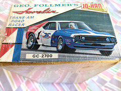 SUPER RARE! *FACTORY-SEALED JO-HAN “GEO. FOLLMER’S JAVELIN TRANS-AM RACER” *NIB!