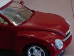Built up Chevy SSR 1:25 Scale Model Kit
