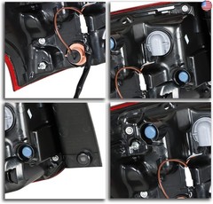 munirater 1-Pack Rear Right Tail Light Brake Lamp Assembly Replacement for