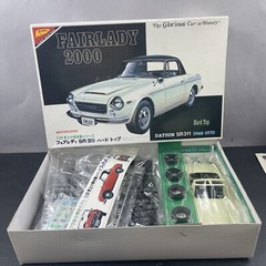 Nichimo Datsun Fairlady SR311 2000 1968-1970 Hard Top 1/24 Model Kit #HC-2405