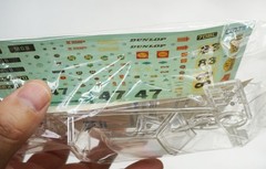 AOSHIMA 1/24 MG-B Club Rally version #01537 scale model kit