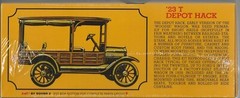 AMT Retro Deluxe ’23 1923 ‘T’ Depot Hack / Express Wagon in 1/25 1237 (104)