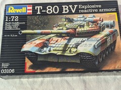 T-80 BV MBT Ukraine Modern WARSAW PACT plastic 1:72 NEW REVELL#03106