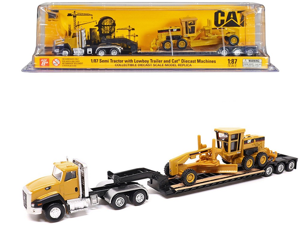 Diecast Masters 84414 1/87 CAT Caterpillar CT660 Day Cab Tractor