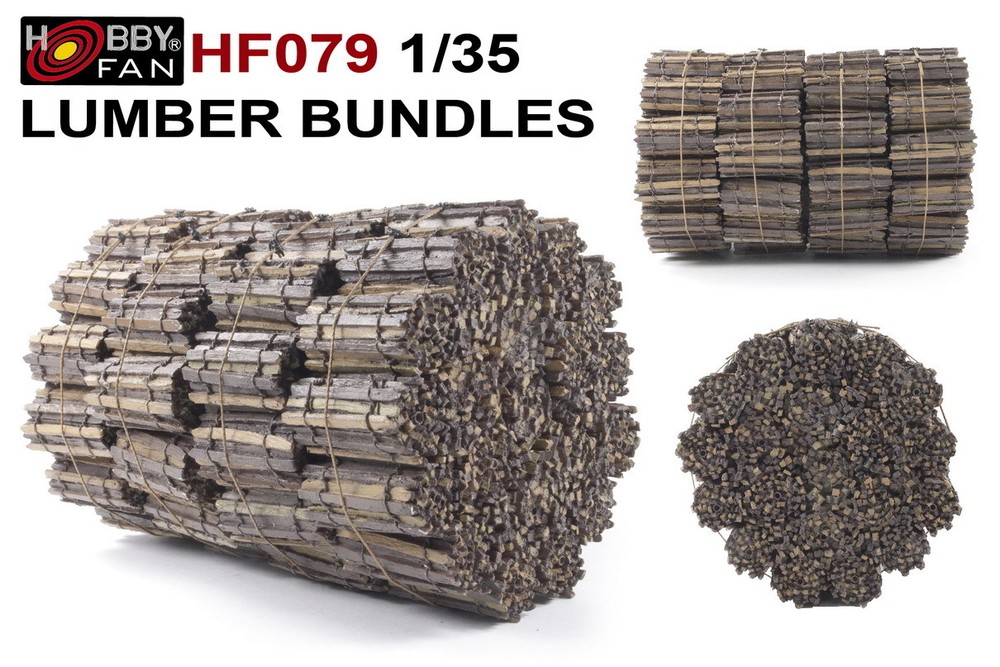 Hobby Fan 1/35 HF-079 Lumber Bundles (for AF35288 WWII British Churchill MK.IV)