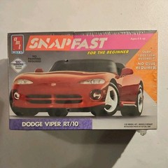 1992 AMT ERTL Snap Fast 1/32 Sale Dodge Viper RT/10 No.6456 NEW FACTORY SEALED