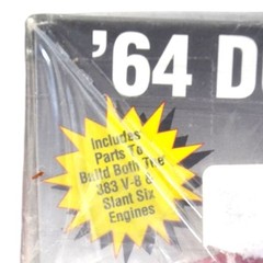 Lindberg 1964 Dodge 330 1/25 Scale Model Kit Sealed 426 Max Wedge Mopar