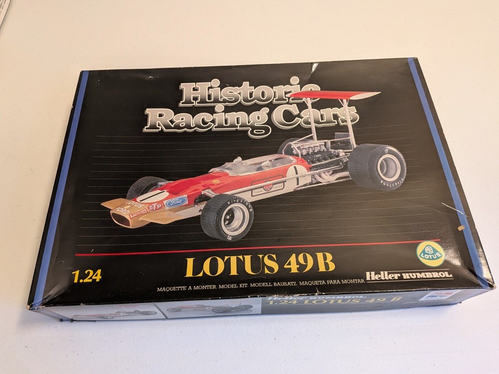 Heller Humbrol Lotus 49B Racing Car Model Kit 1:24 Scale