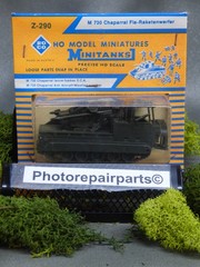 Roco Minitanks 1/87 Modern US M-730 Armored Chaparral Rocket Vehicle Lot#7396©